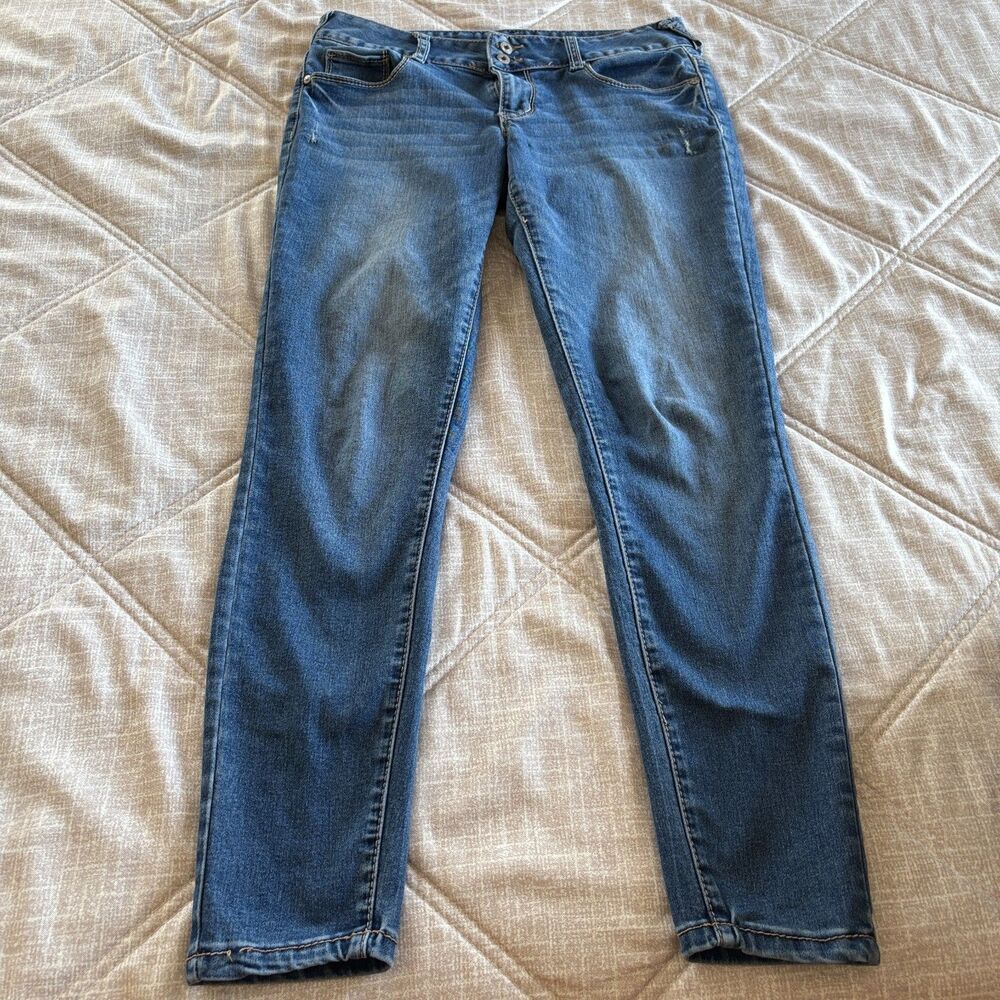 Rue21 Women's Blue Regular Low Rise Jegging Size 7/8
